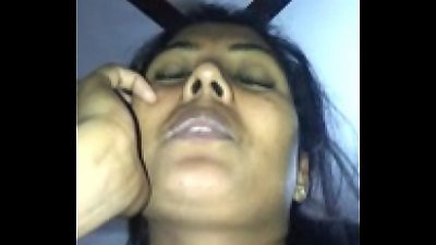 wife talking in phone with husband while ravage with bf.