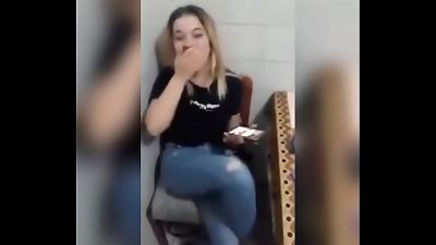 warming up my mom in law with my lollipop in her face just arrived from the united states