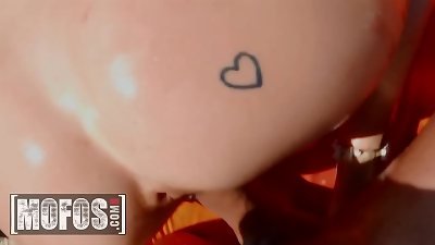 MOFOS - Scarlet chase loves Getting naughty Outside With Elic Before Getting A goopy Point of view facial cumshot complete